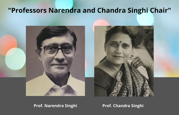 Mr Abheek Singhi endows “Professors Narendra and Chandra Singhi Chair”