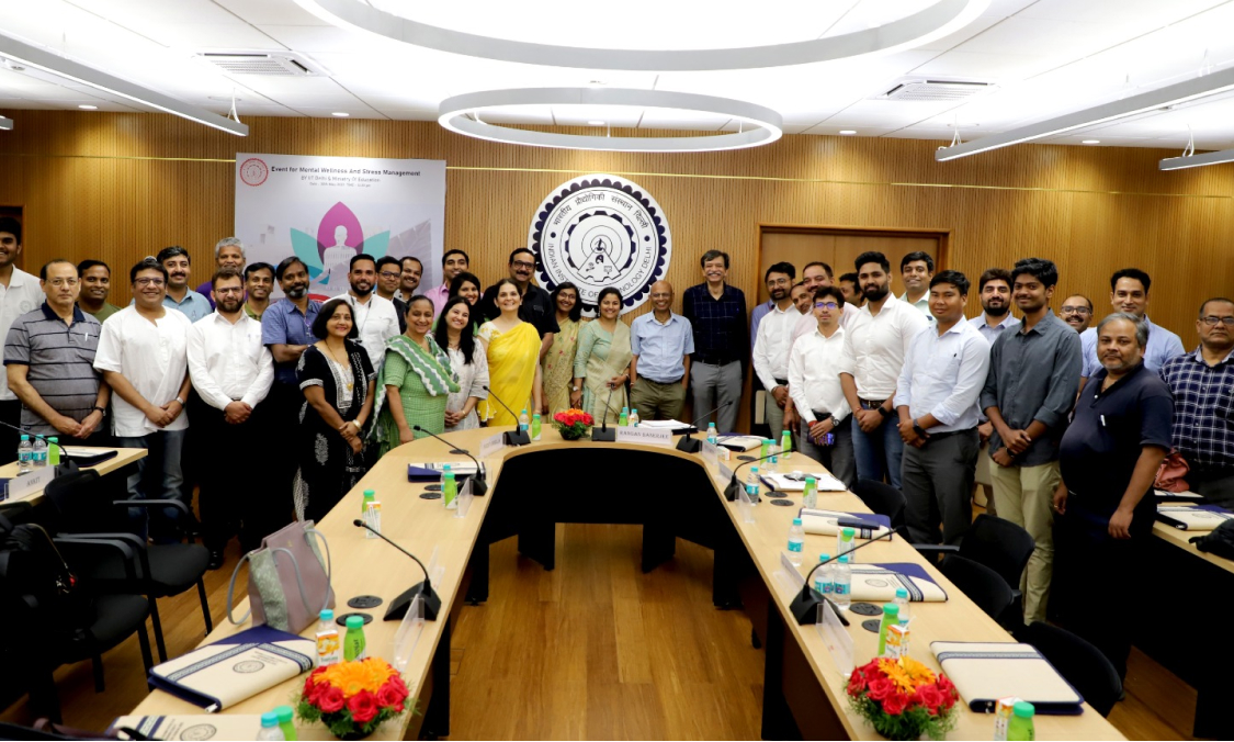 The Indian Institute of Technology, Delhi, organised a workshop on Mental Wellness and Stress Management