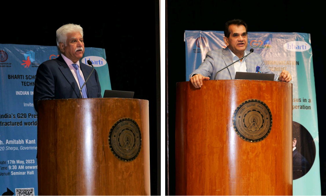 The Bharti School of Telecommunication Technology and Management at IIT Delhi celebrated the World Telecommunication Day
