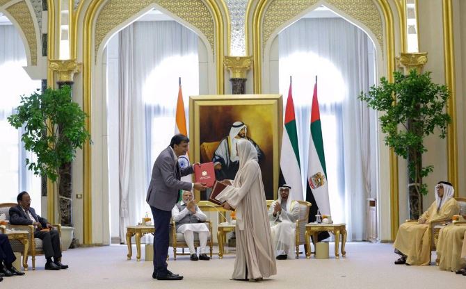 MoU for IIT Delhi-Abu Dhabi Campus Signed