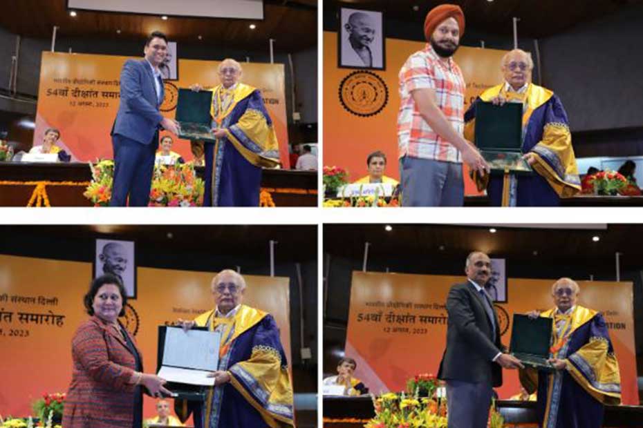 Distinguished Alumni Awards presented to esteemed Alumni on the 54th Convocation
