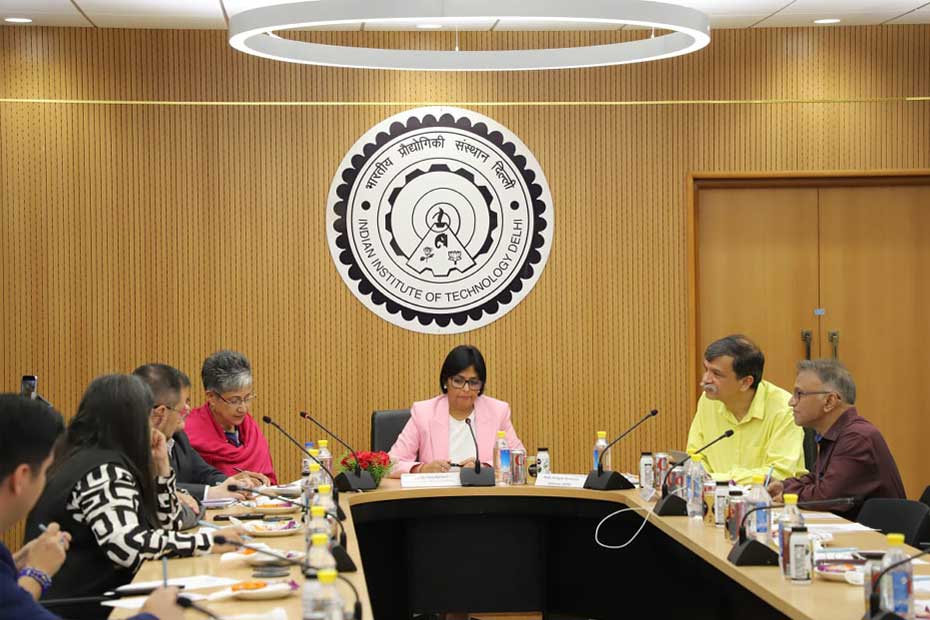Executive Vice President and Finance Minister of Venezuela Visits IIT Delhi
