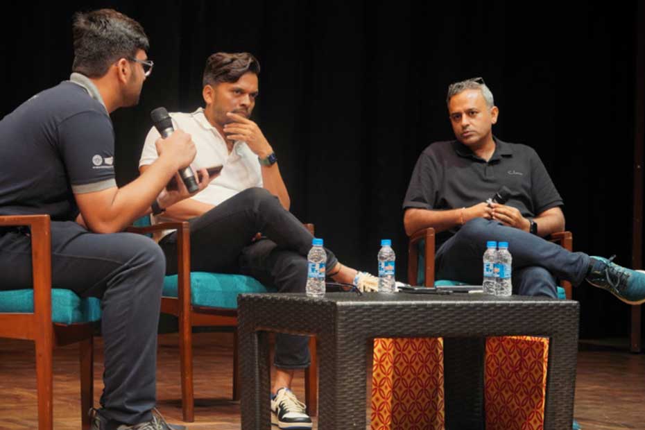 Panel Discussion on “The Next Decade for E-Commerce in India" organised by the Office of Alumni Relations and the Endowment Office